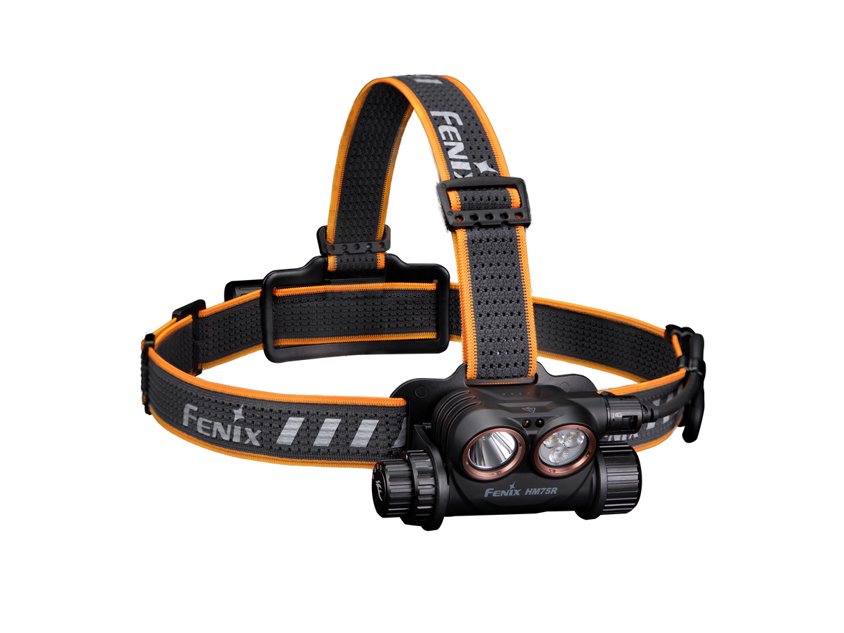 Fenix HM75R Rechargeable Headlamp 1600 Lumens Magnesium Lightweight Dual Powerbank For Pros And Adventurers