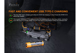 Fenix HP25R V2.0 Headlamp 1600 Lumens Ultra Bright Rechargeable 5000mAh Battery For Outdoor Enthusiasts