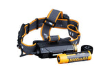 Fenix HP25R V2.0 Headlamp 1600 Lumens Ultra Bright Rechargeable 5000mAh Battery For Outdoor Enthusiasts
