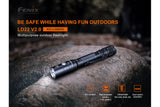Fenix LD22 V2 Compact LED Flashlight 800 Lumens EDC Ready With Dual Switch And Durable Aluminum Body For Outdoor Fans