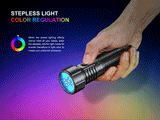 Fenix LD36R Multicolor Flashlight Powerful 3600 Lumen Output For Creators And Adventurers