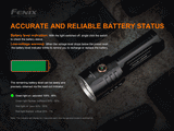 Fenix LR35R Rechargeable LED Flashlight 10000 Lumens High Power Searchlight For Outdoor Pros
