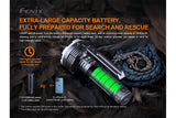 Fenix LR80R Rechargeable LED Searchlight With 18000 Lumens Long Range USB Type C Quick Charge For Outdoor Enthusiasts
