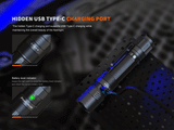 Fenix PD32R Rechargeable LED Flashlight - Adventure-Ready