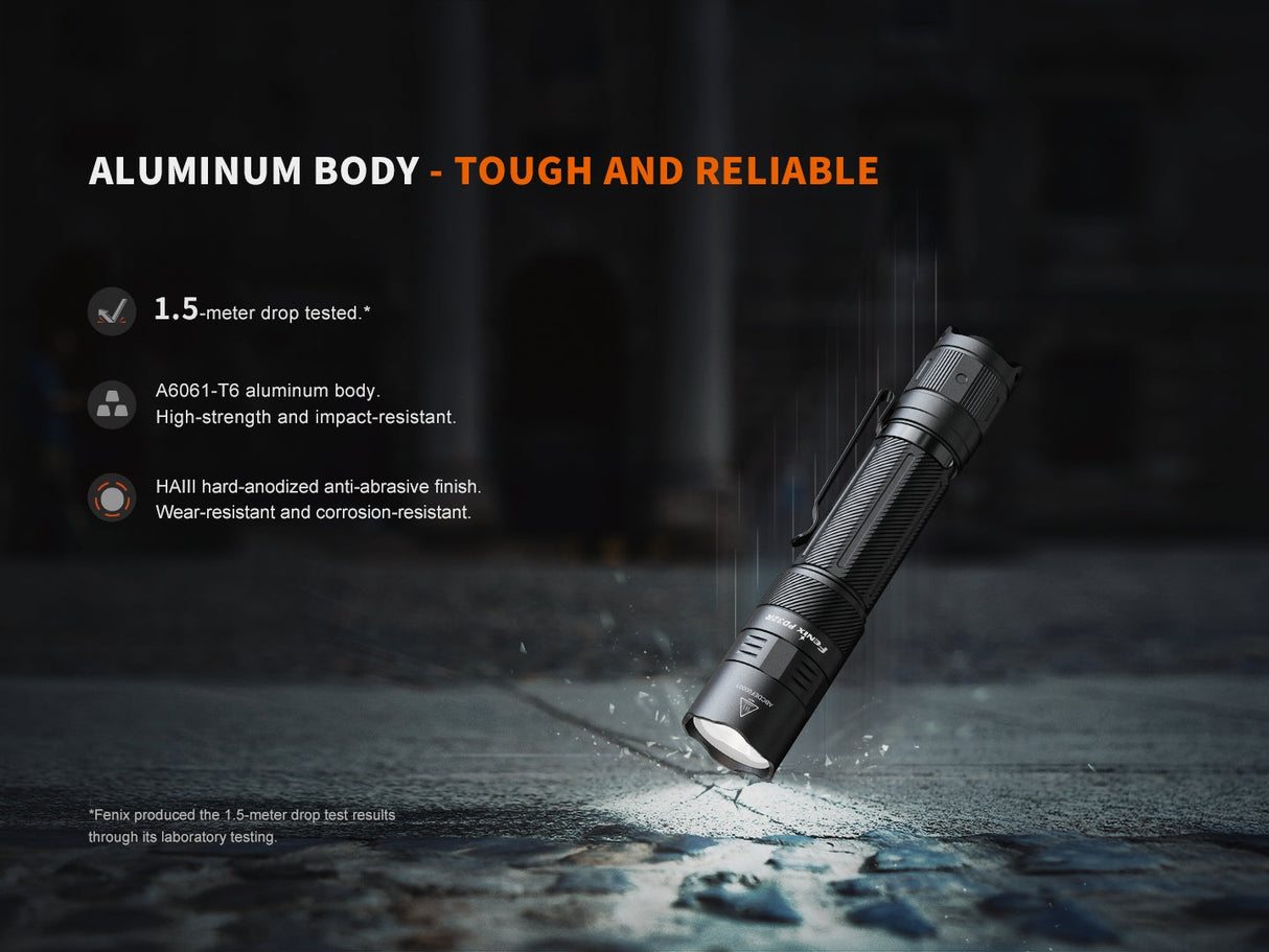 Fenix PD32R Rechargeable LED Flashlight - Adventure-Ready