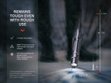 Fenix PD35R Compact Rechargeable Flashlight - Trail Ready