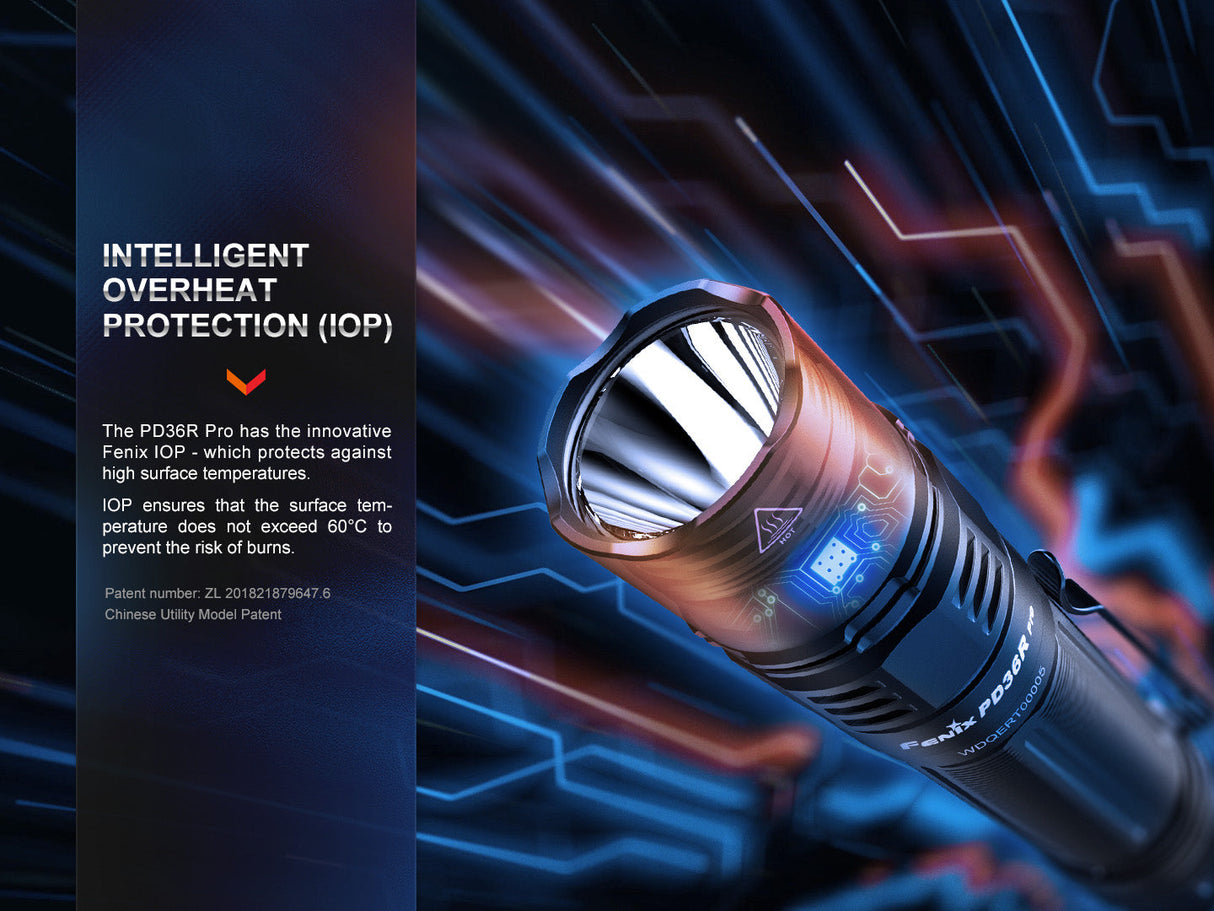 Fenix PD36R Pro 2800 Lumen Flashlight - Adventure Ready