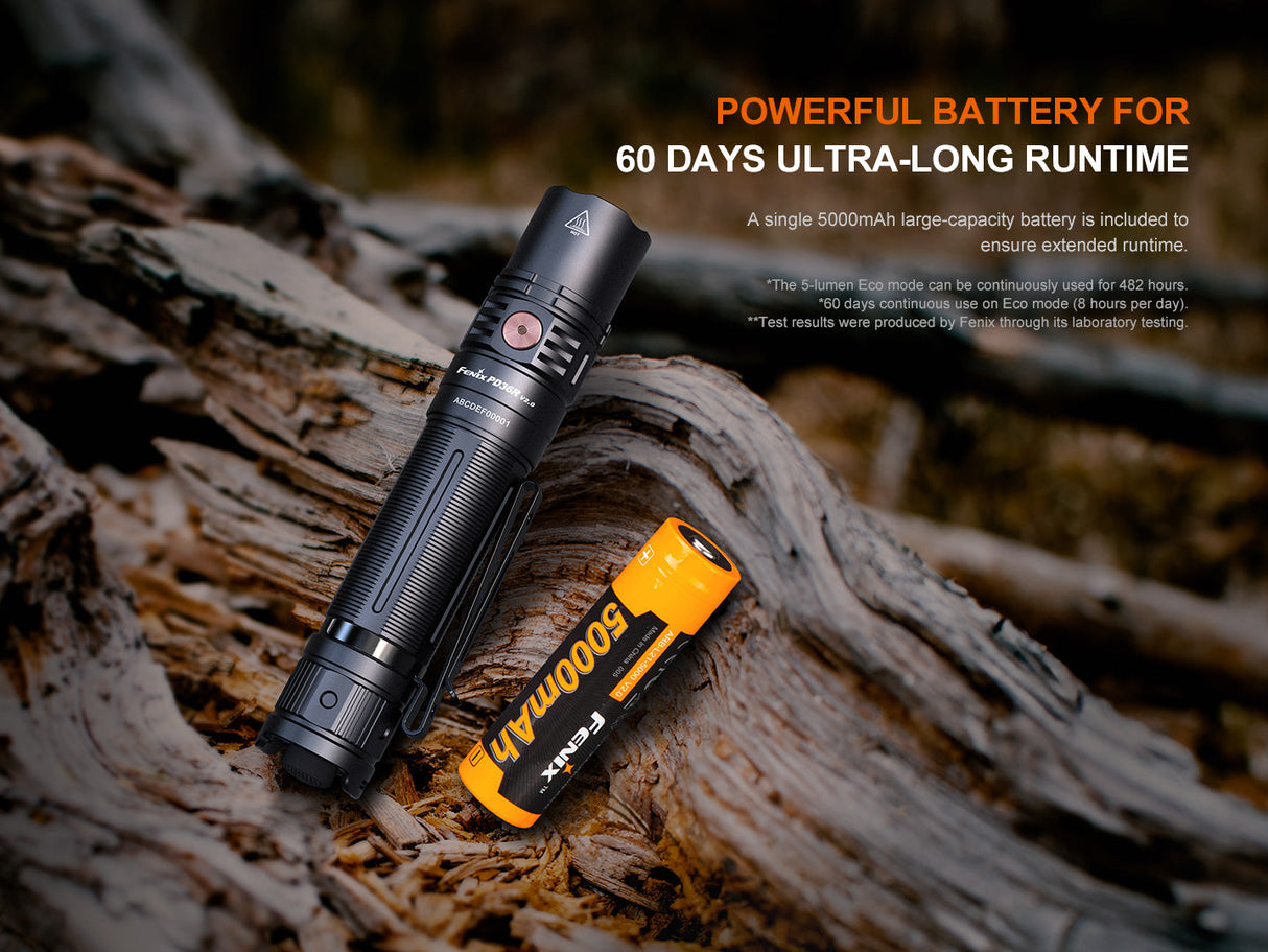 Fenix PD36R V2 Compact Tactical 1700 - Adventure Ready