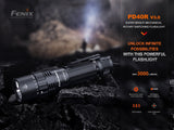 Fenix PD40R V3 Rechargeable Flashlight Adventure Ready