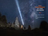 Fenix PD40R V3 Rechargeable Flashlight Adventure Ready