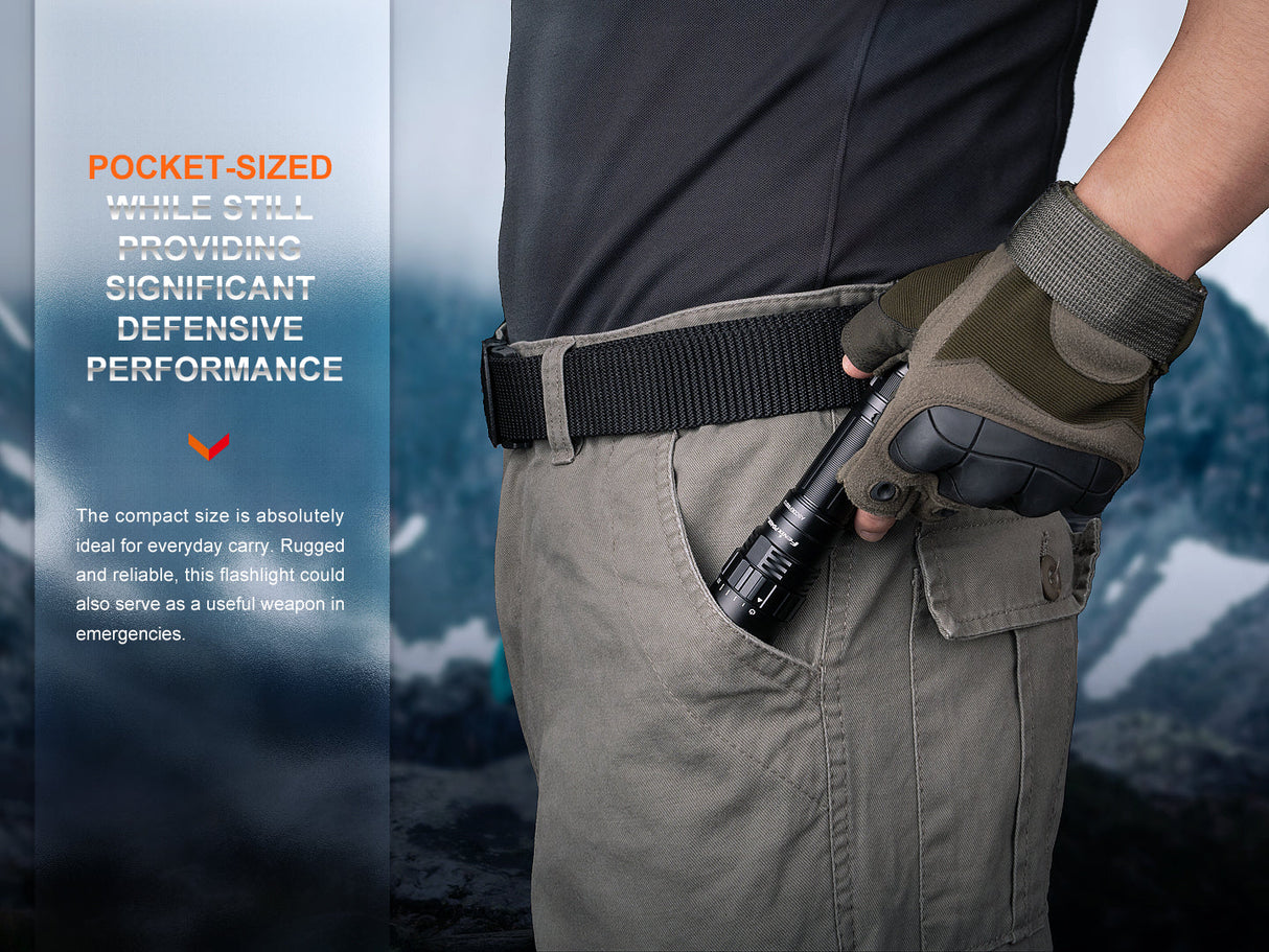Fenix PD40R V3 Rechargeable Flashlight Adventure Ready