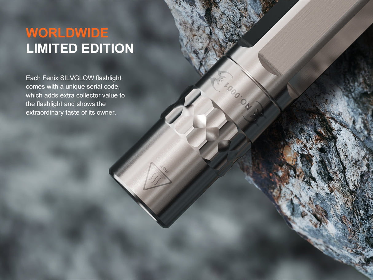 Fenix SilvGlow Limited Edition AAA Flashlight for Collectors and Everyday Users Worldwide
