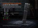 Fenix TK21R Flashlight 3600 Lumen 480m Beam Adventure Ready