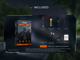 Fenix TK21R Flashlight 3600 Lumen 480m Beam Adventure Ready