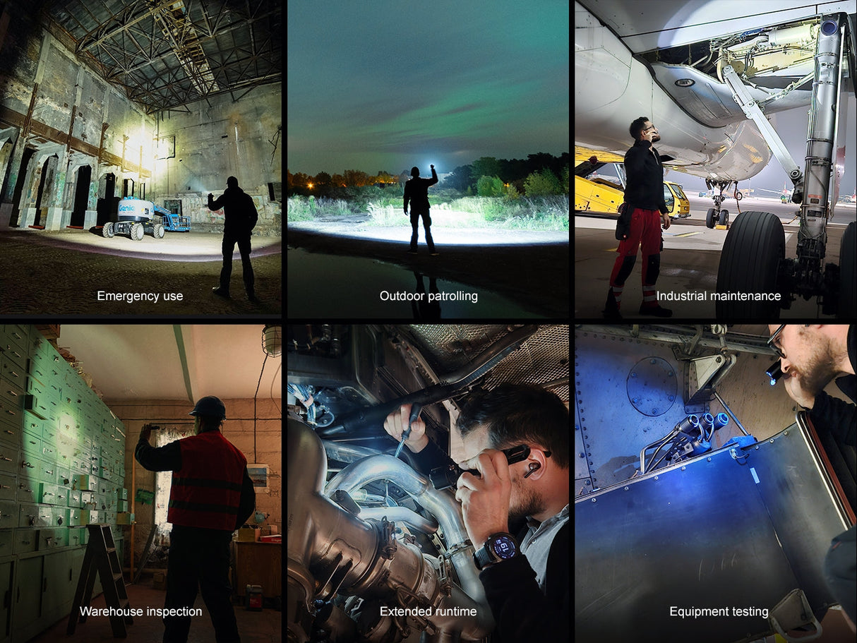 Fenix WF25RM Duty Light Multifunctional Cradle Charger 3000 Lumens 365nm UV For Professionals