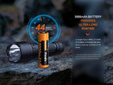 Fenix WF26R Cradle Charging LED Work Flashlight For Professionals Versatile Onsite Use 3000 Lumens