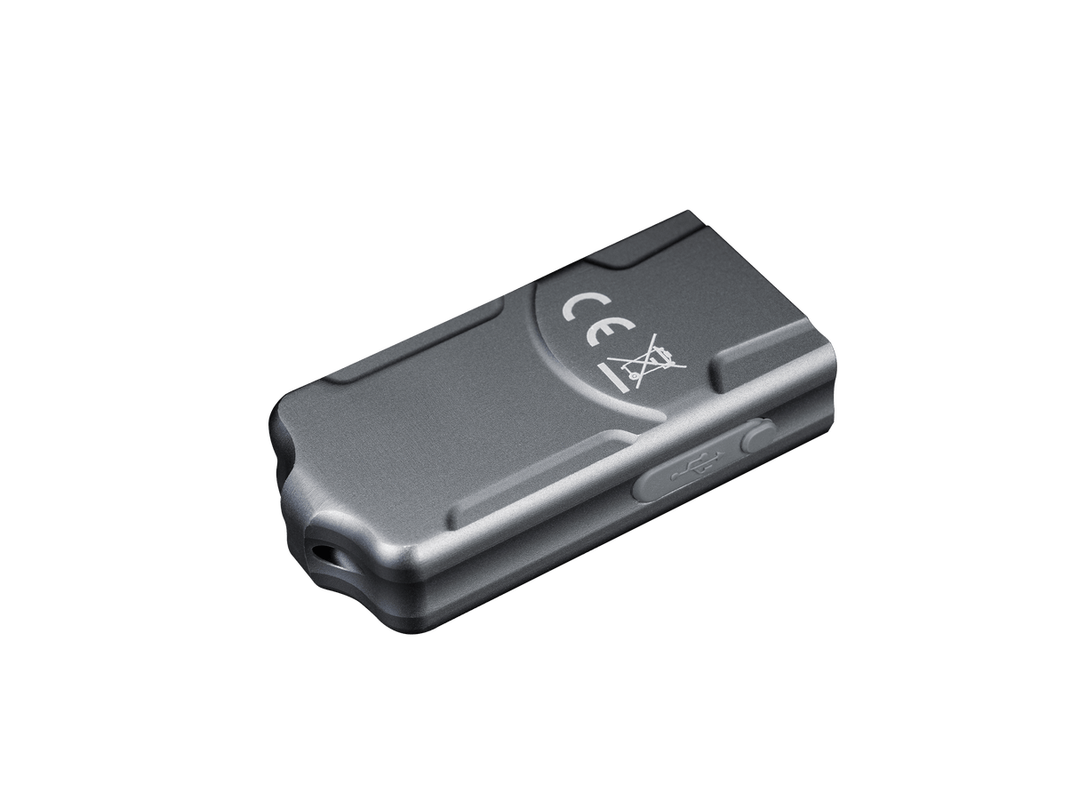 Fenix E03R V2 Keychain Flashlight Ultra Compact 500 Lumen USB C Rechargeable For EDC