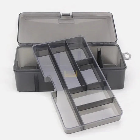 Waterproof Double Layer Fishing Tackle Box-3
