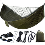 Camping Hammock Double & Single Portable Hammocks Camping Accessories for Outdoor, Indoor, Backpacking-0