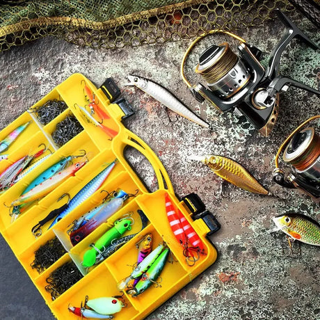 Waterproof Double Layer Fishing Tackle Box-1
