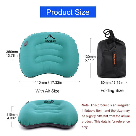 Portable Inflatable Pillow Camping Equipment-1