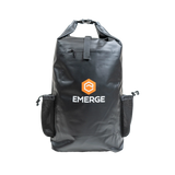 50L Heavy Duty Dry Bag w/ Straps - Black
