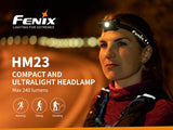 Fenix HM23 Headlamp Ultralight For Hiking And Running With AA Power For Outdoor Enthusiasts
