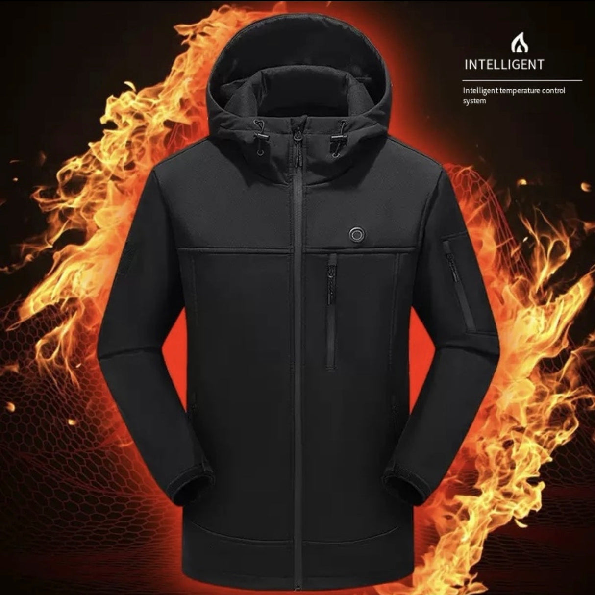 10-Zone Softshell Heated Jacket Waterproof Winter Coat｜LITEGUEST™