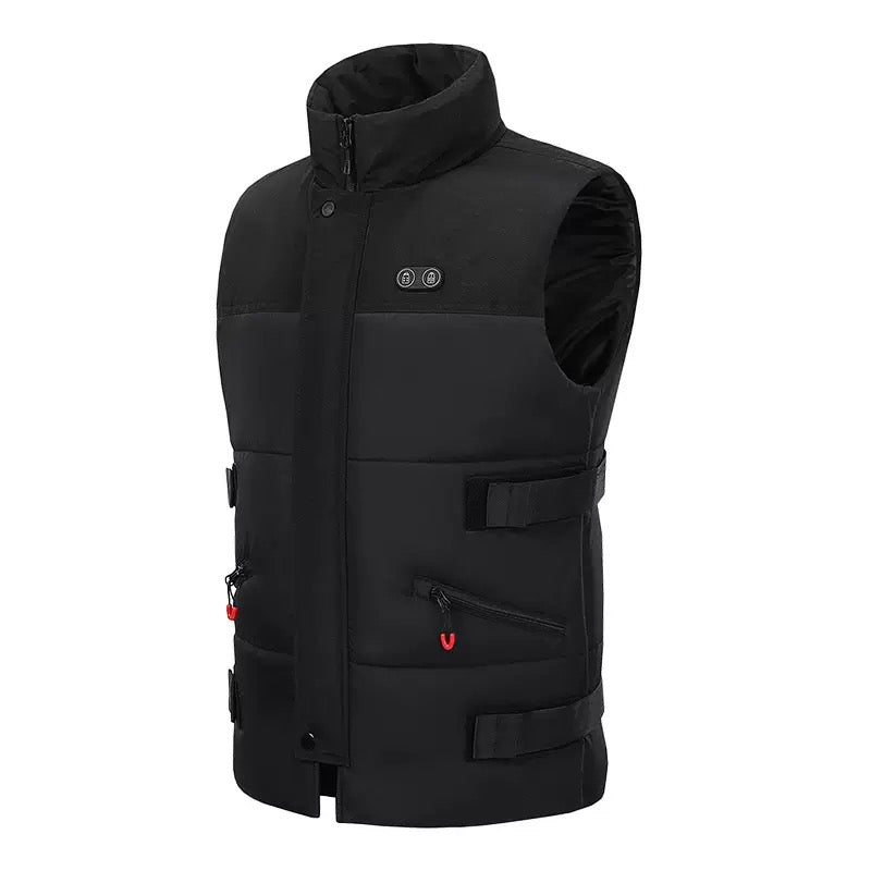8-Zone Dual-Control Adjustable Waist Heated Vest | LITEGUEST
