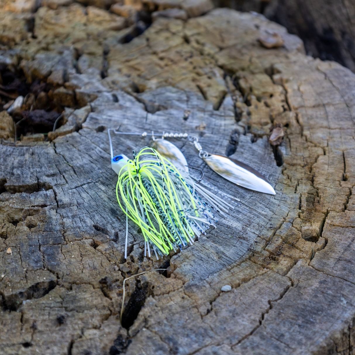 Reaction Tackle Tungsten Spinnerbait Jigs – 2-Pack, Double Willow Blade - New
