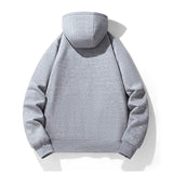 LITEGUEST USB Heated Hoodie 5-Zone Heated Zip-up Hooded Sweatshirt