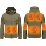 LITEGUEST Heated Camouflage Jacket Built for Outdoor in Cold Weather
