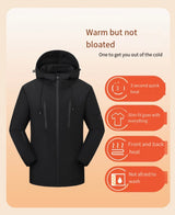 LITEGUEST™ Heated Jacket – 5-Zone USB-Powered Outdoor Hiking Coat