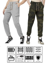 LITEGUEST™ Heated Cargo Multi-Pocket Pants for Outdoor Activities