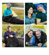 LITEGUEST Heated Double Sleeping Bag – USB-Powered for Cold-Weather Camping