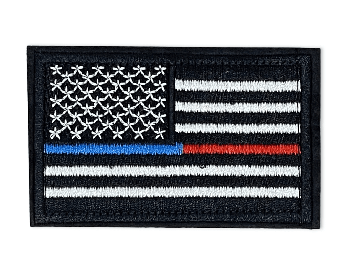 Tactical USA Flag Patch with Detachable Backing-12