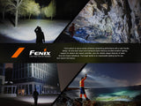 Fenix LR60R Rechargeable Searchlight 21000 Lumens OLED Display Long Range Beam Outdoor Pros