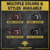 The Ultimate Concealed Carry CCW Gun Belt - Basketweave - Made In USA - Lifetime Warranty