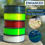 Reaction Tackle Nylon Monofilament Fishing Line 350 yard spools
