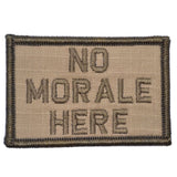 No Morale Here - 2x3 Patch