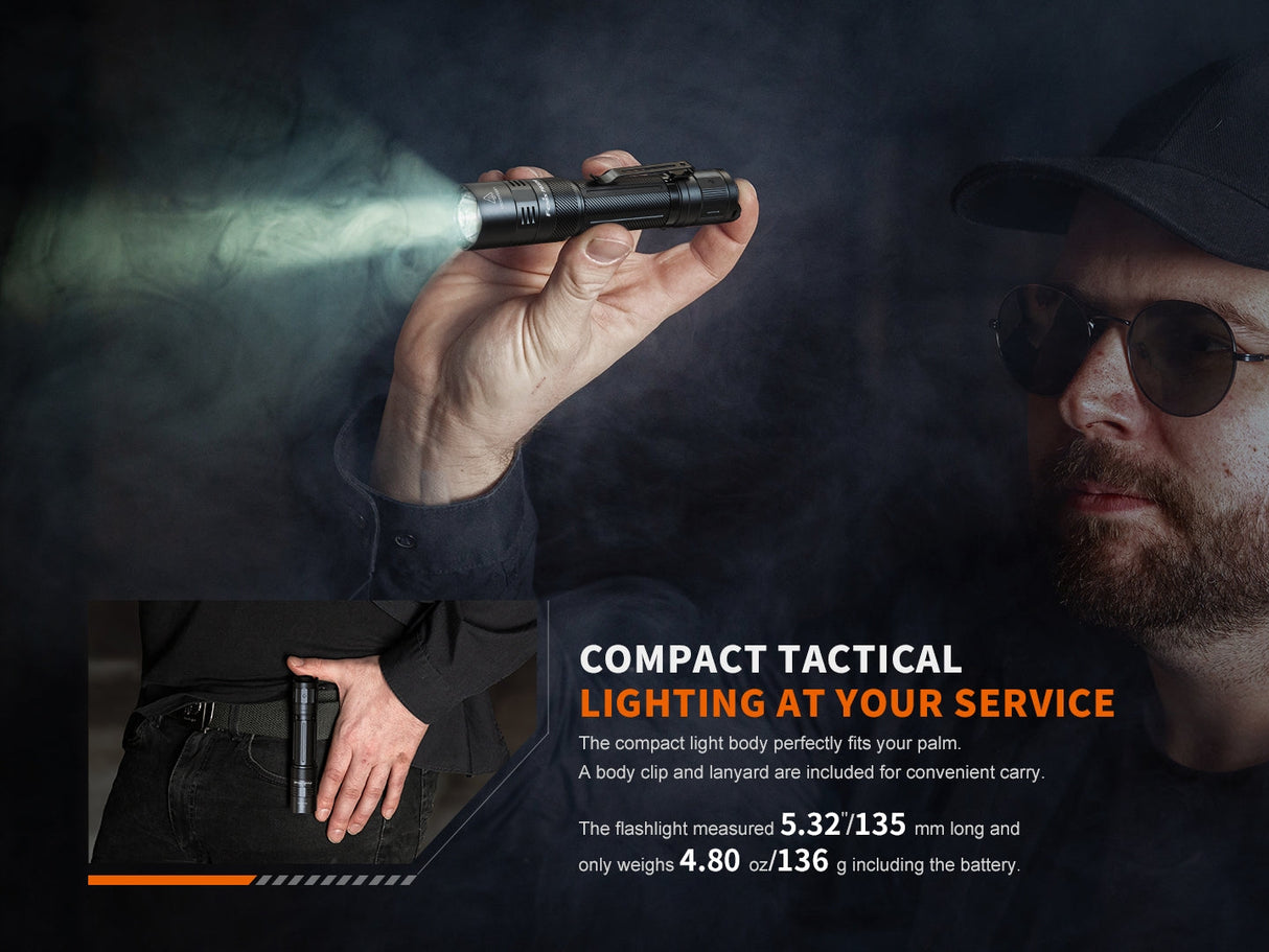 Fenix PD32R Rechargeable LED Flashlight - Adventure-Ready