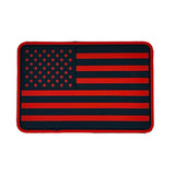 US Flag - Rounded Corners - 2"x3" PVC Patch (USA Made)