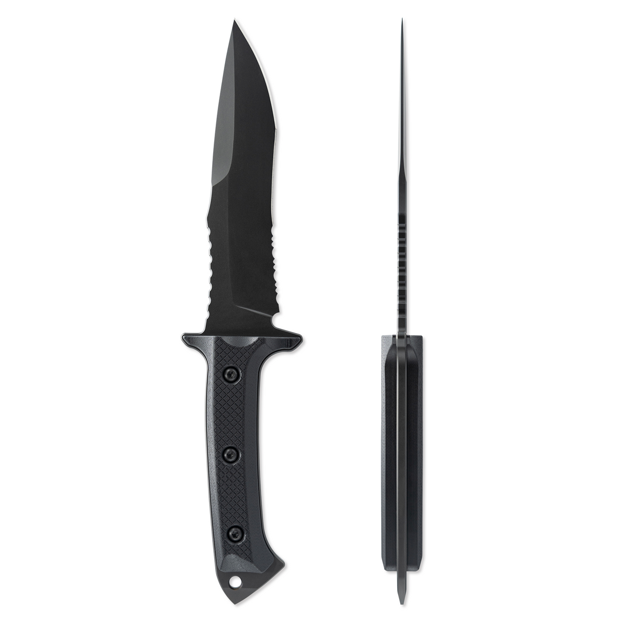 Riptide Spear Point Serrated-0