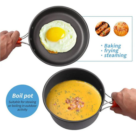 Outdoor Camping Cooking Set-2