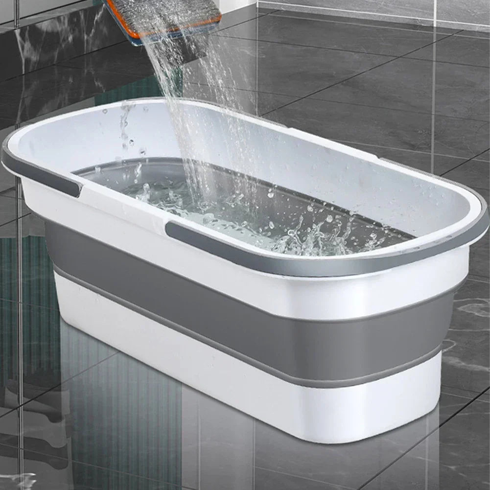 Rectangular Fishing Bucket Portable Plastic-1