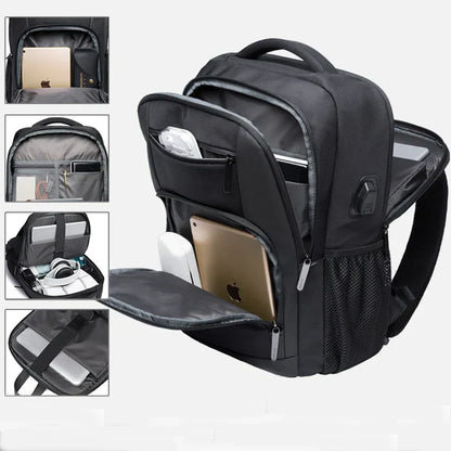 Men's Tactical Business Travel Backpack-3