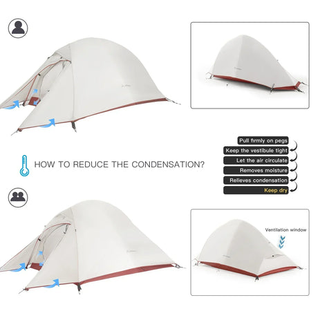 Ultralight Camping Tent Backpack Tent-3