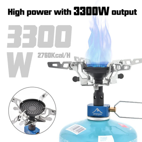 3300W Camping Gas Burner Silver-1