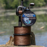 Reaction Tackle Braided Fishing Line - Timber Brown - NEW