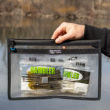 Reaction Tackle Clear Storage Bag Tackle Pak - Water-Resistant Plastic Storage - New